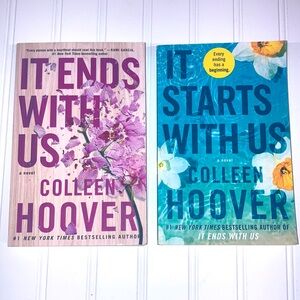 Colleen Hoover It Ends With Us It Starts With Us Book Set